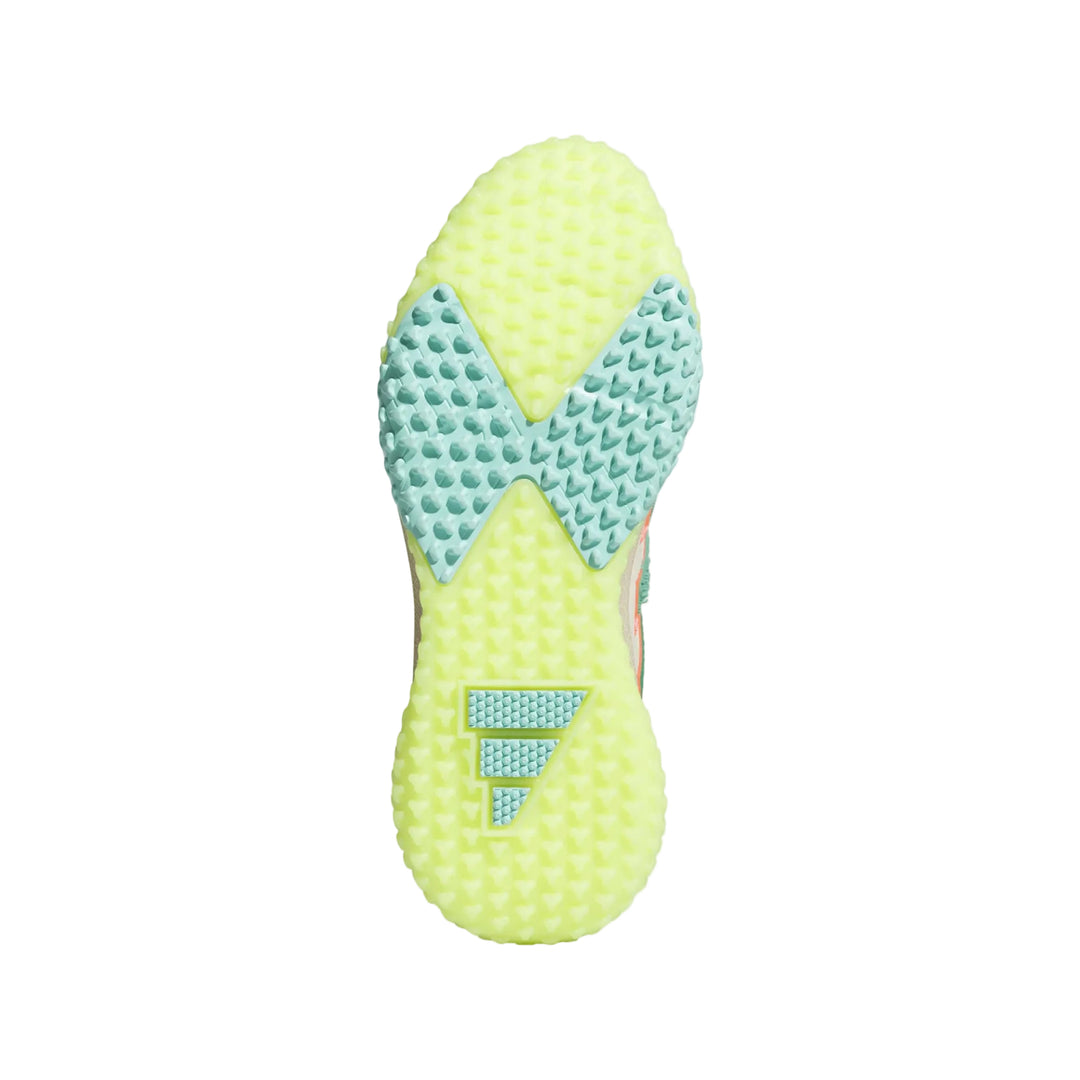 adidas Adizero DGT Somos turf trainer rubber traction bottom view