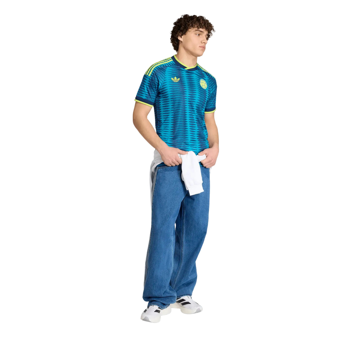 adidas Colombia 2026 Away Jersey flat front view