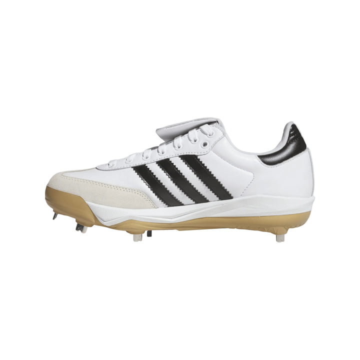 adidas Samba Baseball Cleat KH6097 medial side white black gum