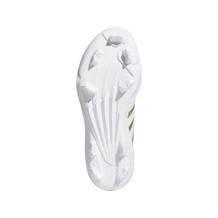 Bottom view of adidas Samba TPU baseball cleat traction pattern