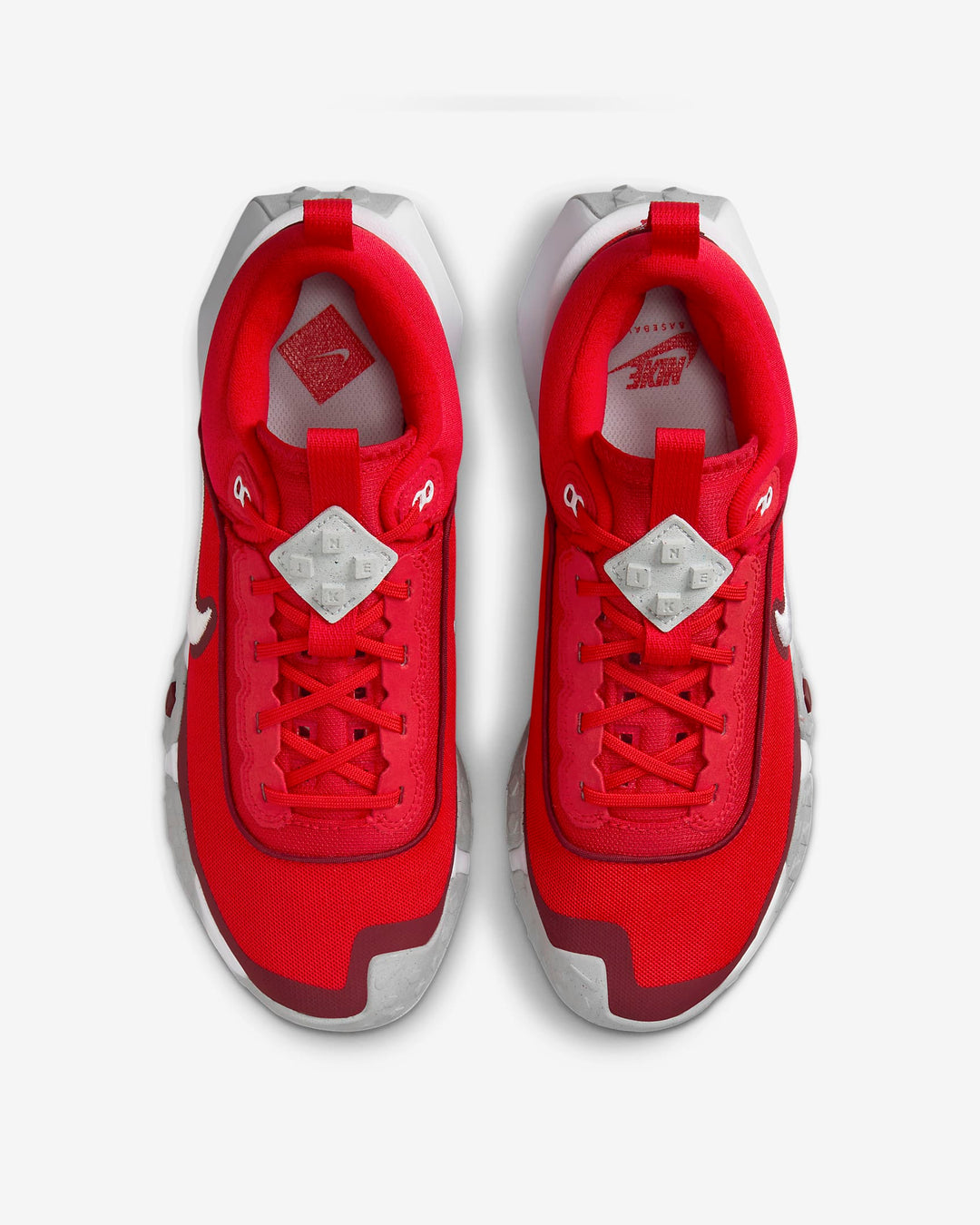 Nike Air Diamond Varsity Turf - Red-White - DZ0502-600