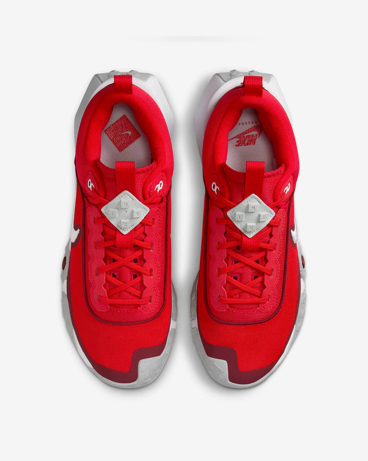 Nike Air Diamond Varsity Turf - Red-White - DZ0502-600