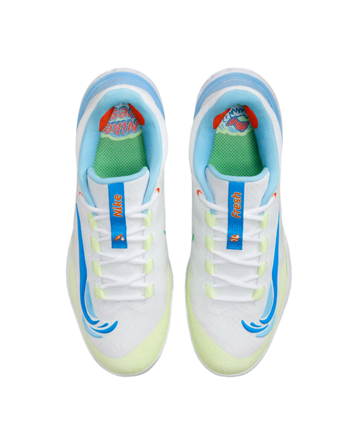 Nike Alpha Huarache Elite 4 Low NRG - White/Blue/Lime - FB9121-104