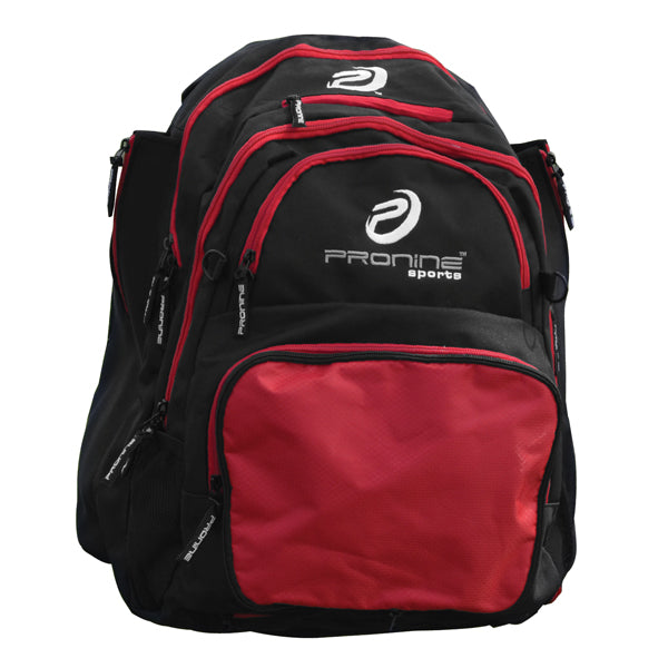 Pro Nine Custom Baseball Backpack Holds 2 Bats – Heavy Duty Sports Gear Bag with Shoe Compartment &amp;amp; Fence Hook