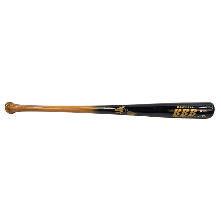 BamBooBat Adult Bamboo BBCOR Baseball Bat HGBB30D Brown Black full view