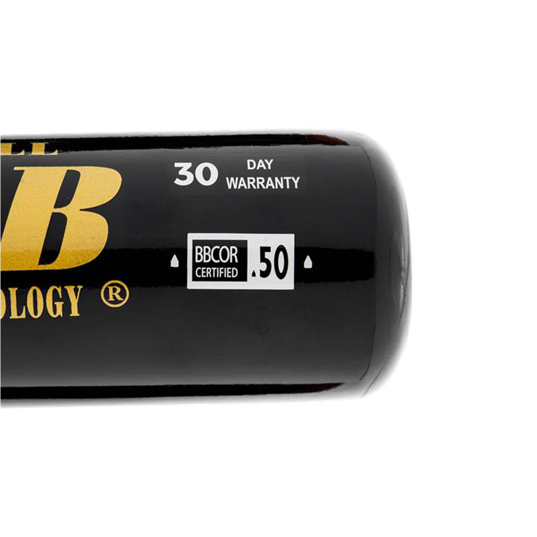 BamBooBat HGBB30D 30-day warranty BBCOR bat certification detail