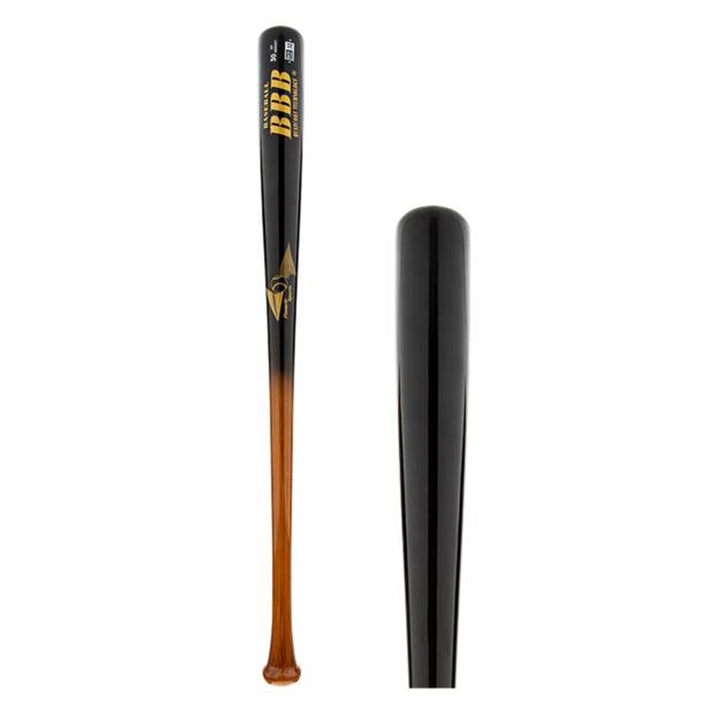 BamBooBat HGBB30D Brown Black BBCOR bamboo bat full and barrel views