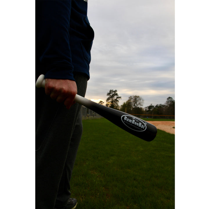 Pinnacle Sports BamBooBat baseball and softball one-hand trainer on-field view