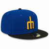 Seattle Mariners New Era Royal/Black 2023 City Connect 59FIFTY Fitted Hat