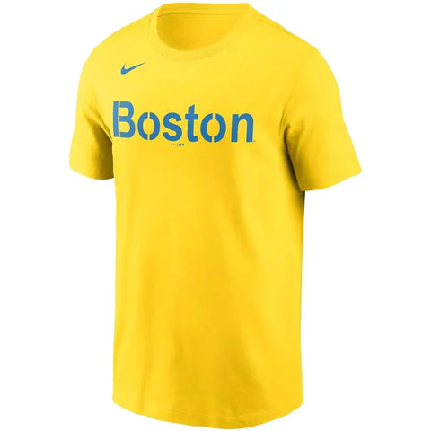 Men's Boston Red Sox Nike City Connect Wordmark Drift T-Shirt – Peligro  Sports