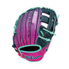 Wilson 2025 OMAHA A2000 1750 Grape Flamingo 12.5" Outfield Glove