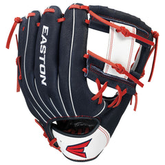 Easton Professional Youth Series 10 Inch PY10USA Baseball Glove - Navy/White/Red