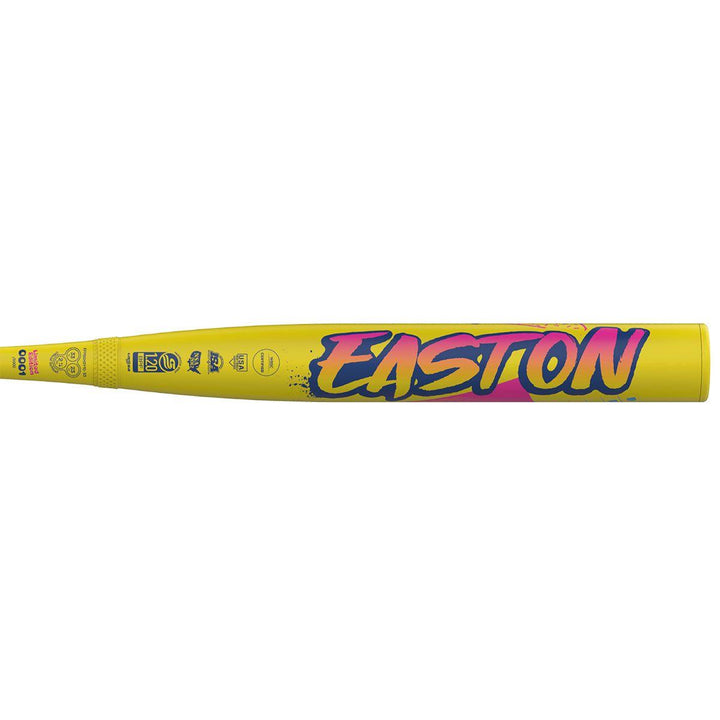 Easton Ghost Advanced Spring Break 2026 Fastpitch Softball Bat yellow side view