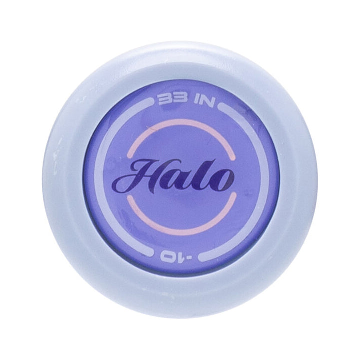 Easton HALO fastpitch softball bat knob close-up