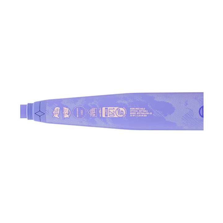 Easton HALO -10 fastpitch softball bat certification markings