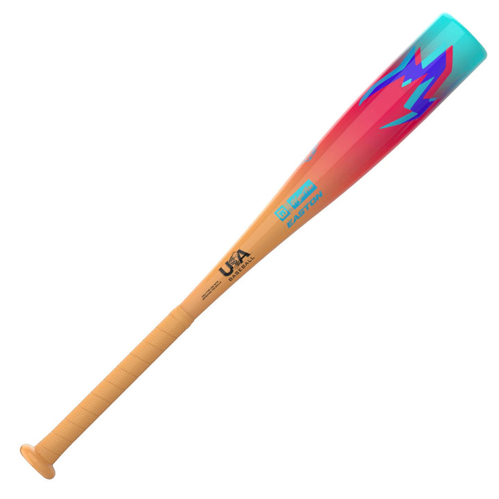 Easton HYPE FIRE Tee Ball -13 USA Baseball bat front barrel view
