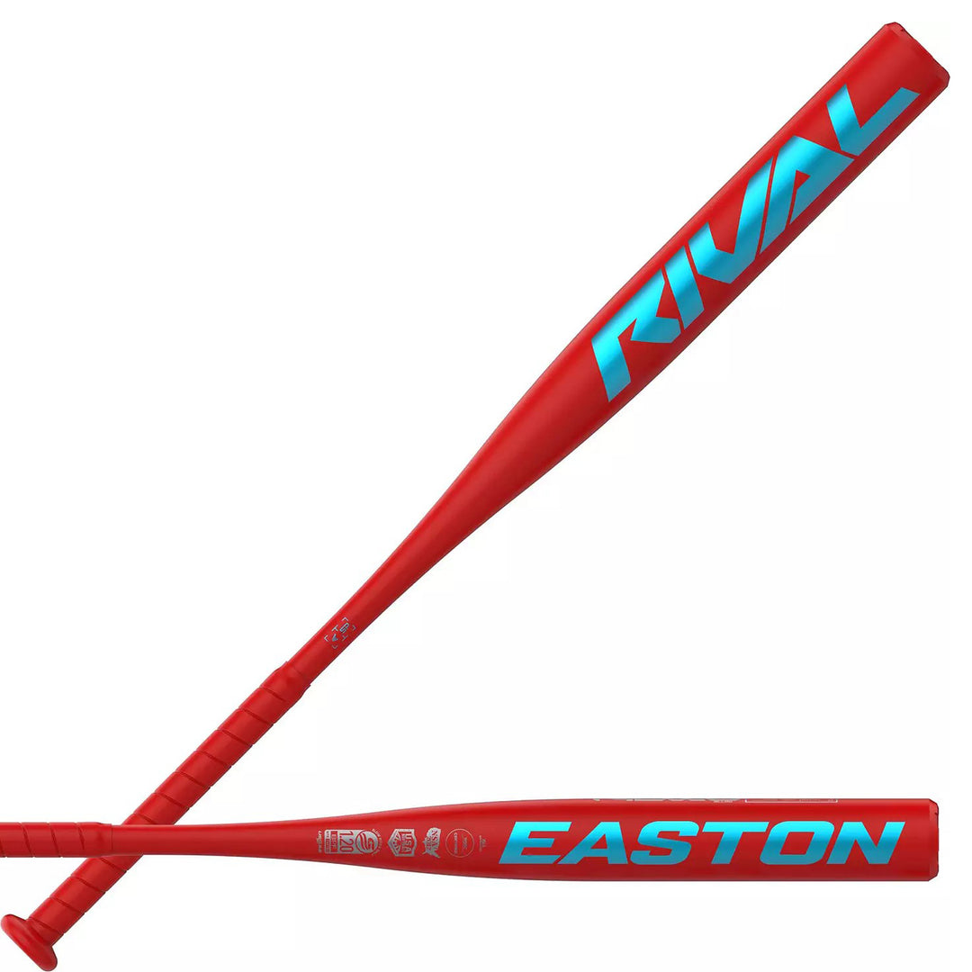 Easton ESD7RVL one-piece alloy slowpitch bat with 12 inch barrel