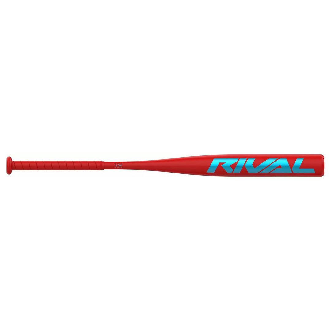 Easton Rival 34 inch end-loaded slowpitch bat with blue Rival branding