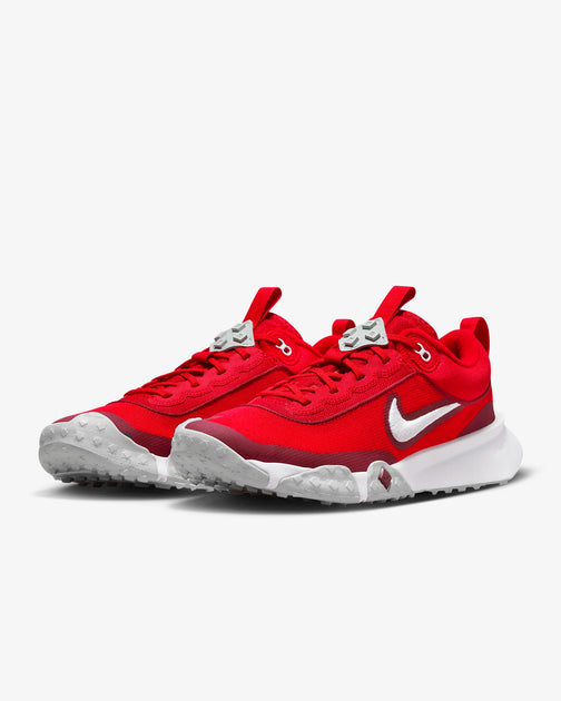 Nike Air Diamond Varsity Turf - Red-White - DZ0502-600 – Peligro Sports