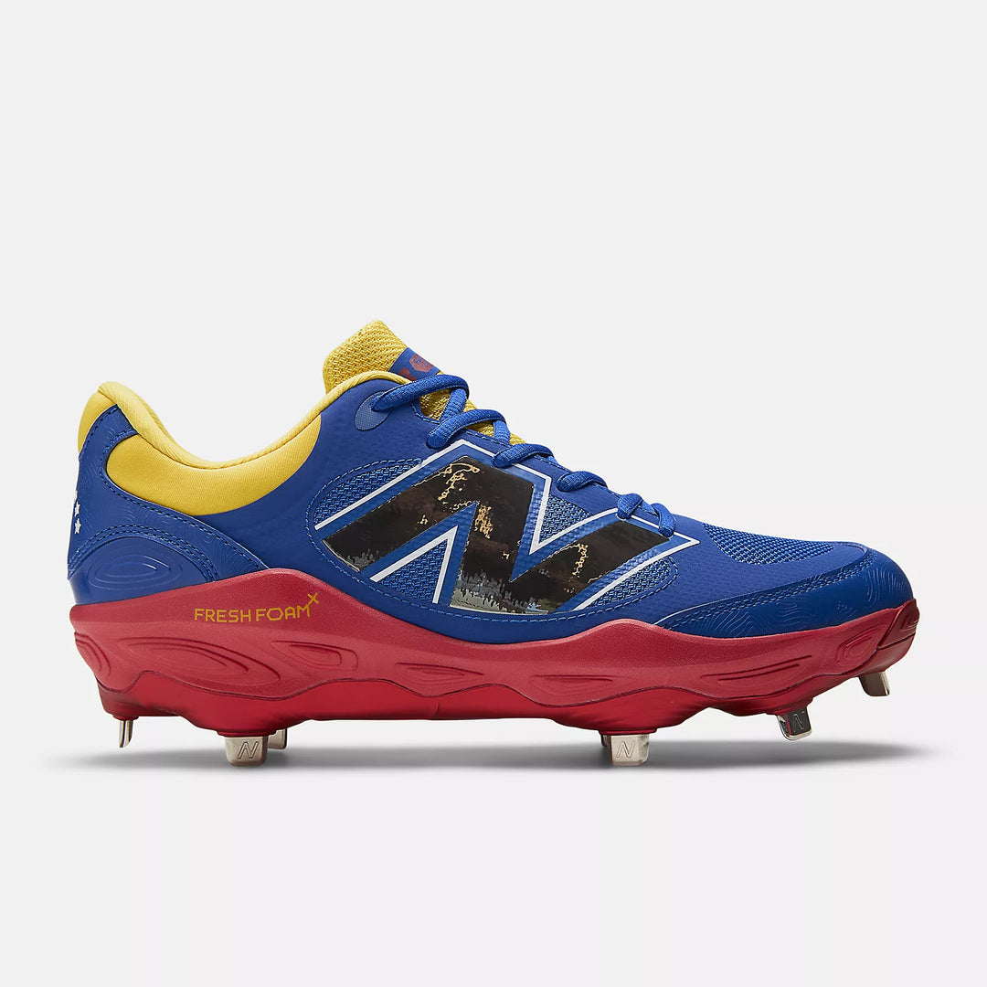 New Balance Fresh Foam X 3000 v7 Metal Baseball Cleats – M30001CC | Venezuela WBC Colorway