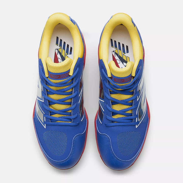 New Balance Fresh Foam X 3000 v7 Metal Baseball Cleats – M30001CC | Venezuela WBC Colorway