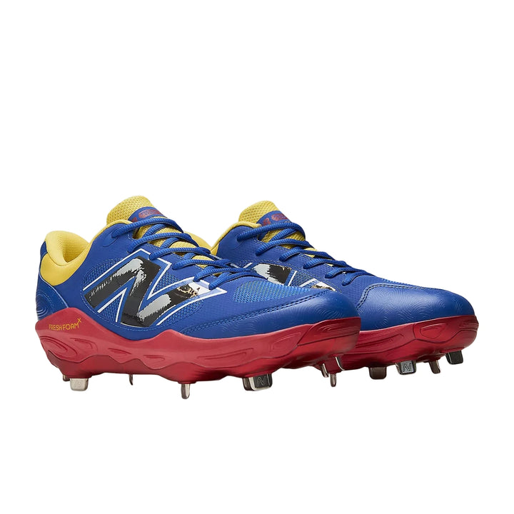 New Balance Fresh Foam X 3000 v7 Metal Baseball Cleats – M30001CC | Venezuela WBC Colorway