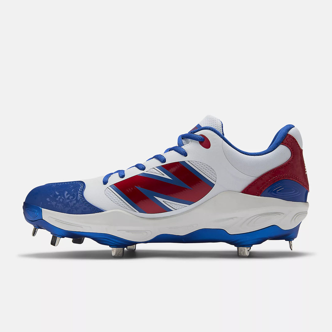 New Balance Fresh Foam X 3000 v7 Metal Baseball Cleats – M30004JE | Dominican Republic WBC Colorway