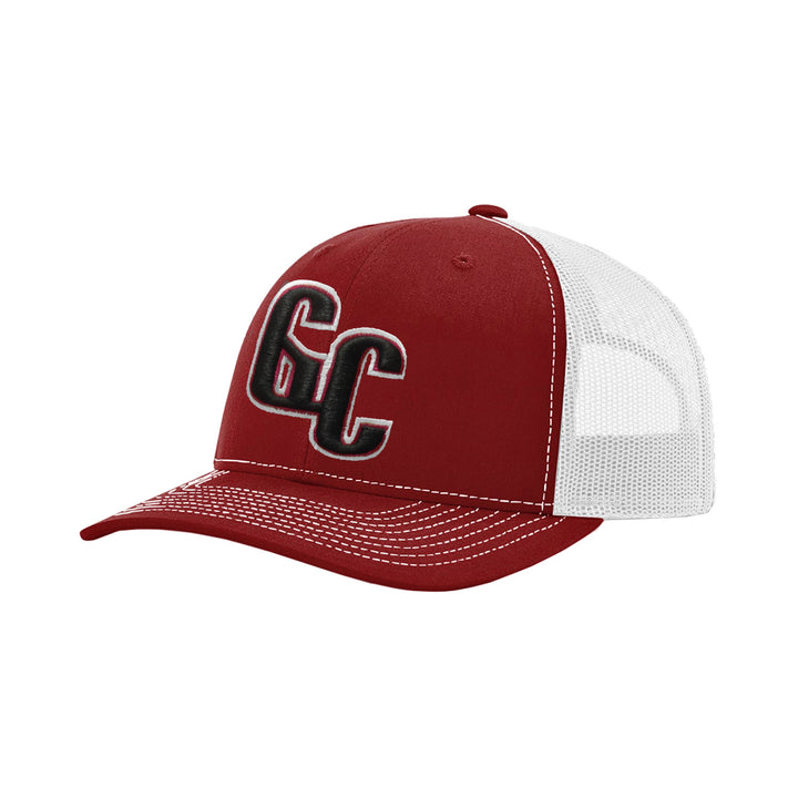 Gigantes del Cibao GC Hat | Dominican Baseball LIDOM Cap – Maroon Trucker Snapback