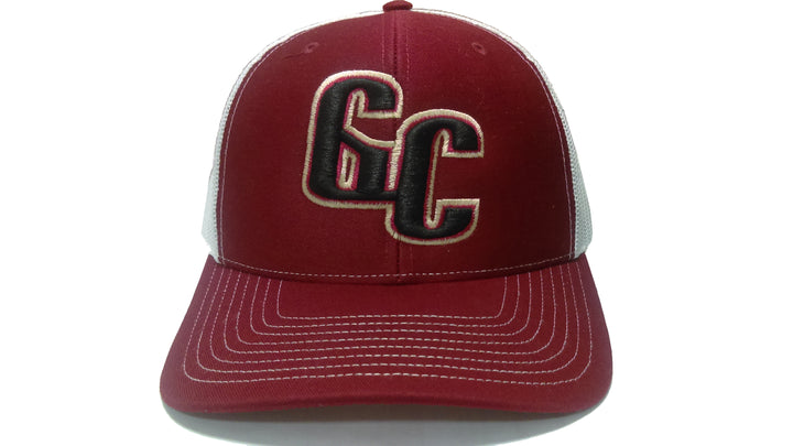 Gigantes del Cibao GC Hat | Dominican Baseball LIDOM Cap – Maroon Trucker Snapback