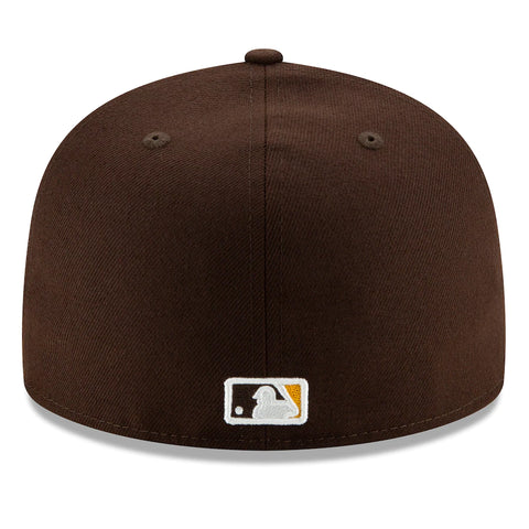 San Diego Padres New Era Brown Authentic Collection On-Field 59FIFTY Fitted Hat