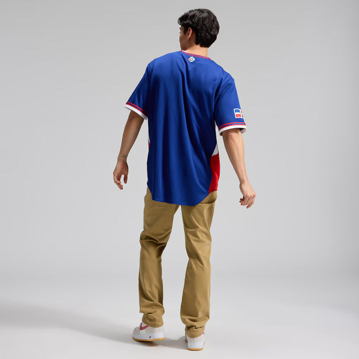 2026 WBC Dominican Republic Men's Nike Stadium Jersey – Official Home White Edition