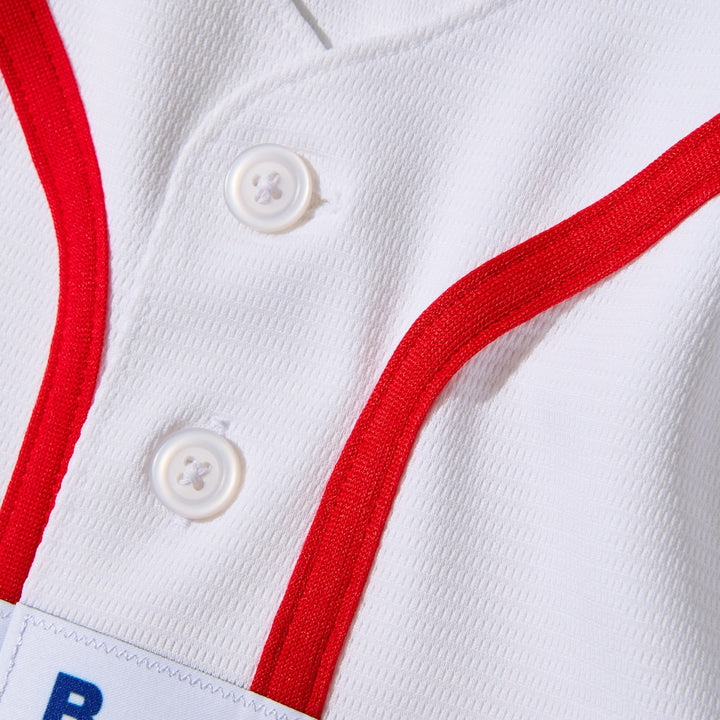 2026 WBC Dominican Republic Men's Nike Stadium Jersey – Official Home White Edition
