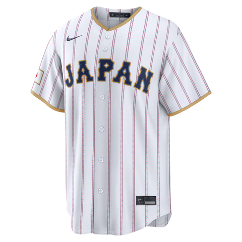 2026 WBC Japan Men's Nike Stadium Jersey – Official Home White