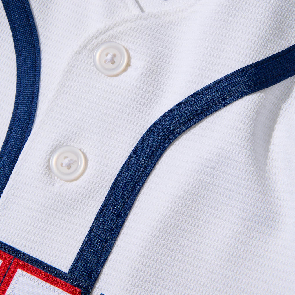 2026 WBC Panama Men's Nike Stadium Jersey – Official Home White Edition