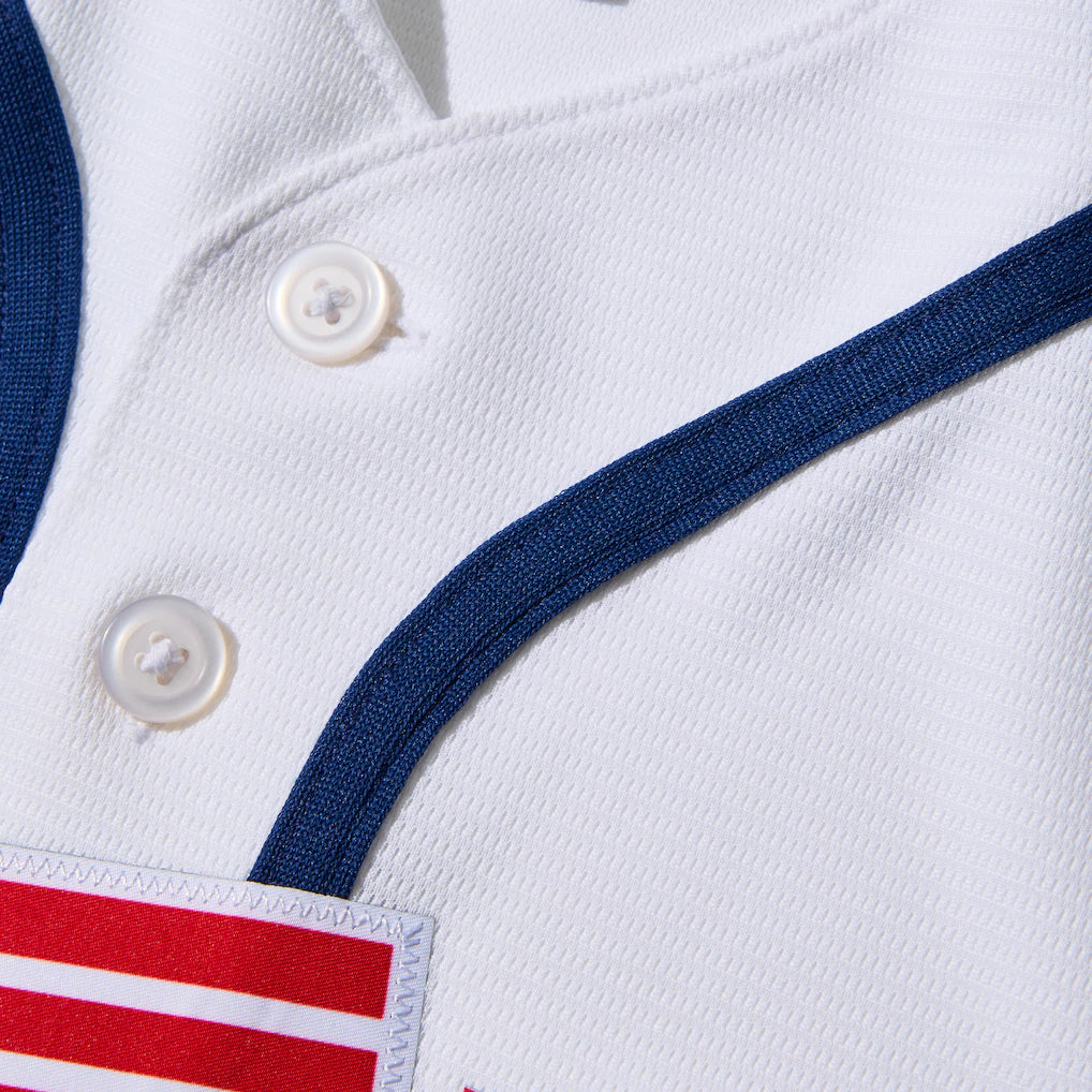 2026 WBC USA Men's Nike Stadium Jersey – Official Home White Edition