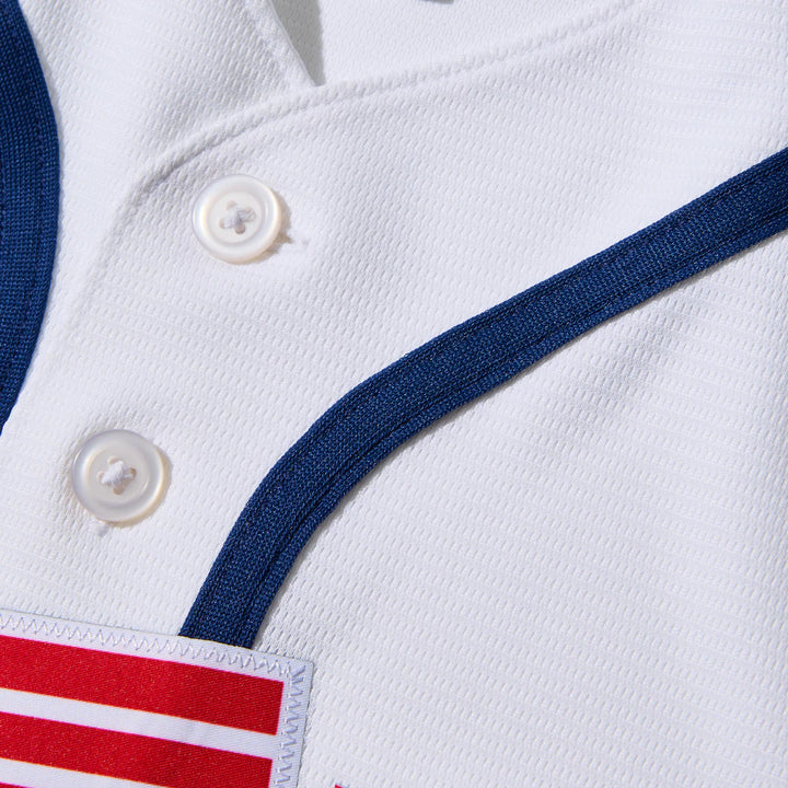 2026 WBC USA Men's Nike Stadium Jersey – Official Home White Edition