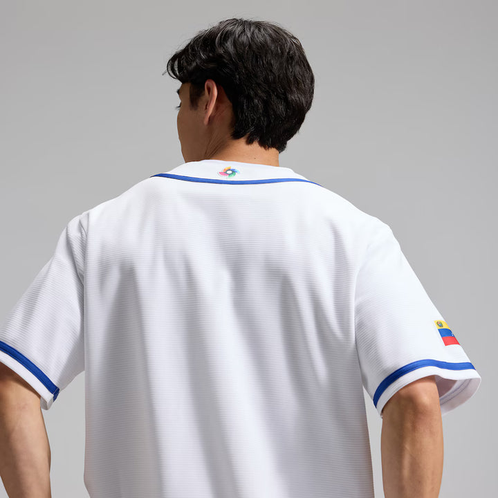 2026 WBC Venezuela Men's Nike Stadium Jersey – Official Home White Edition
