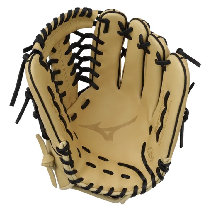 Mizuno MVP Prime GMVP1277P4 12.75 Inch Outfield Baseball Glove Camel palm view