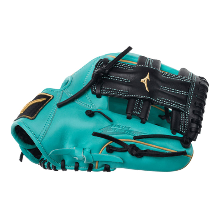 Mizuno MVP Prime Hisui GMVP1150P5 11.5 Inch Infield Glove Black T-Web close-up