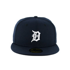 NEW ERA 59FIFTY DETROIT TIGERS FITTED HAT BLACK WHITE