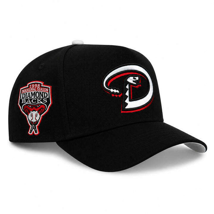 New Era Arizona Diamondbacks Inaugural Season 9FIFTY A-Frame curved snapback hat black