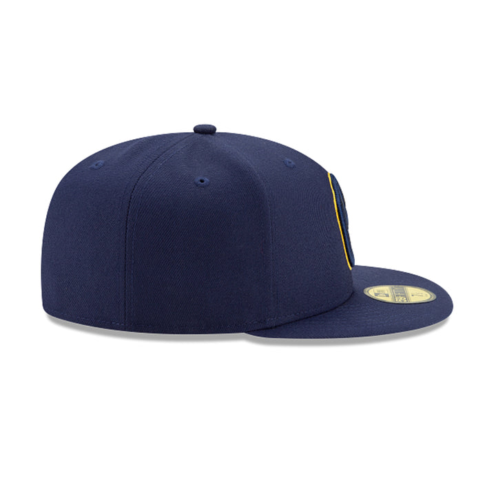 New Era Milwaukee Brewers 2020 Home 59FIFTY Fitted Hat opposite side view