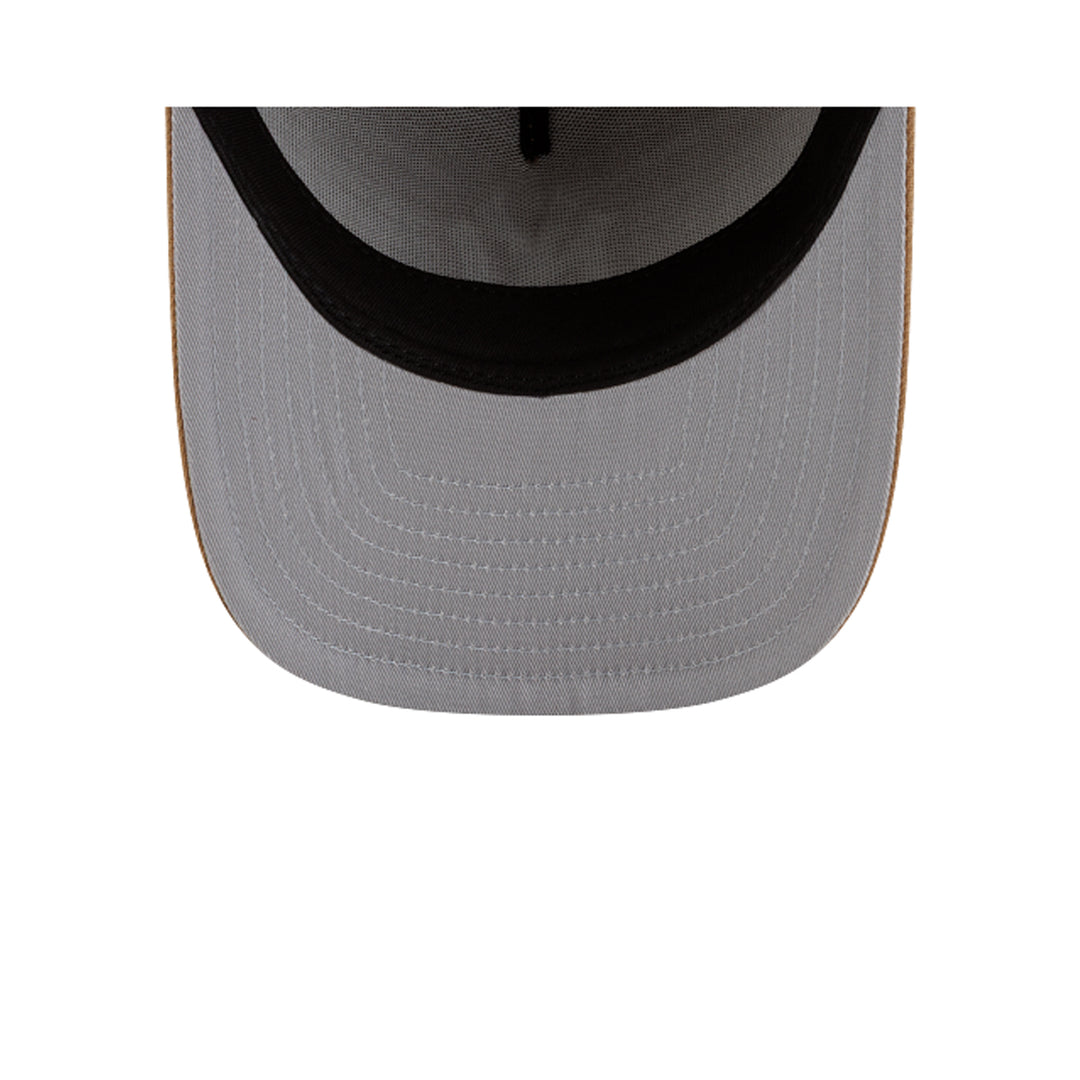Undervisor of New Era New York Yankees 9FIFTY A-Frame snapback hat in khaki