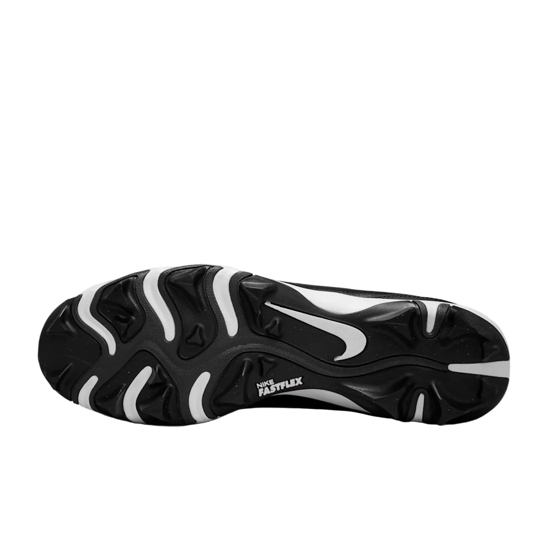 Nike Diamond Clutch Baseball Cleats IQ1045-001 Black Anthracite White outsole view