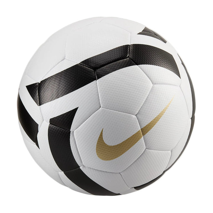 Nike Legacy Elite Size 5 soccer ball white black gold