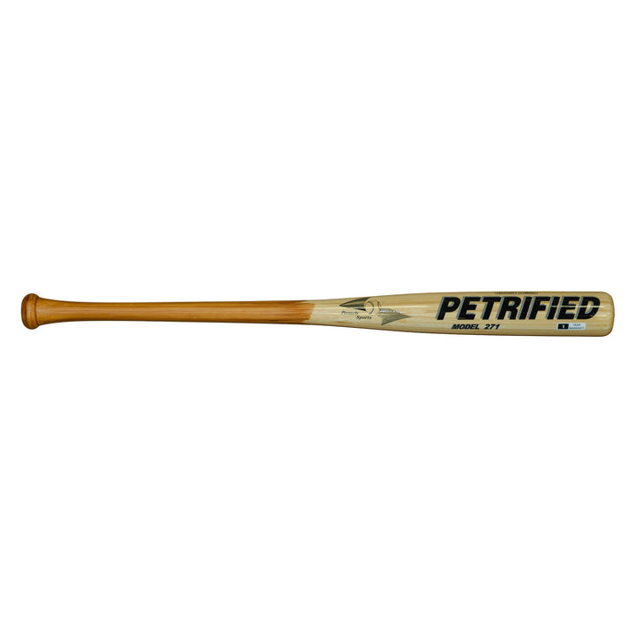 Petrified Model 271 BBCOR -3 hybrid wood baseball bat Brown Natural