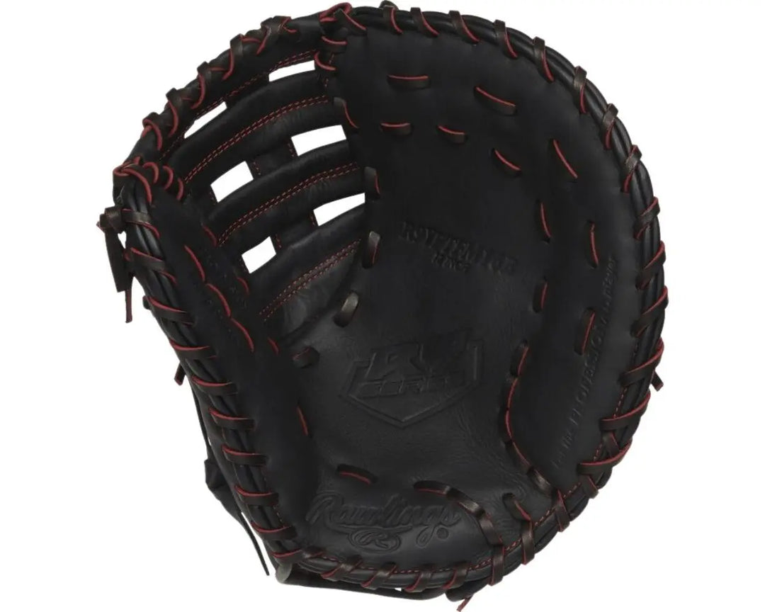 Rawlings R9YPTFM16B Glove RHT Black Red