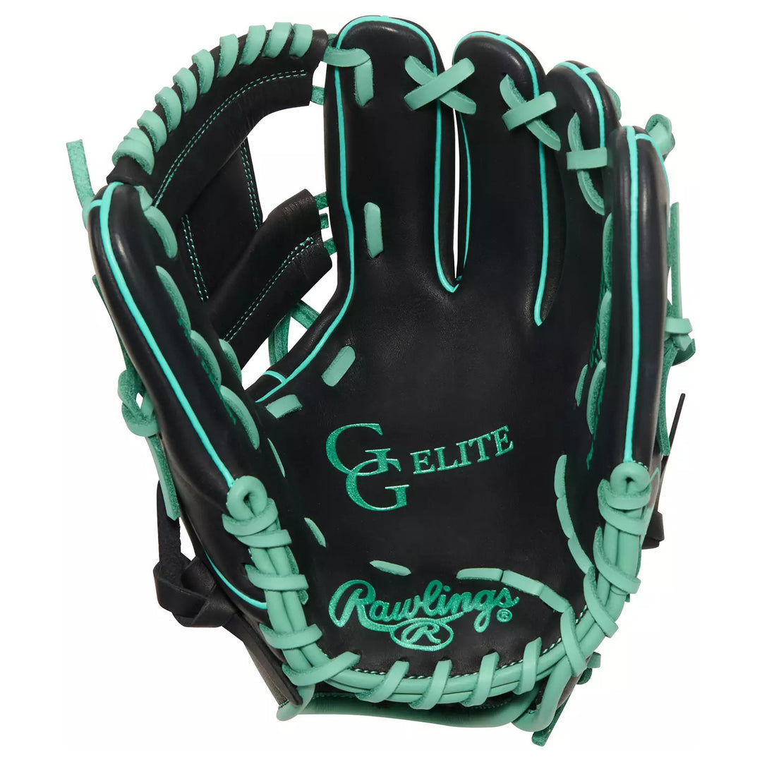 Rawlings GG Elite baseball glove pocket detail