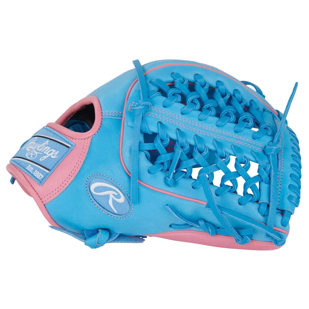 Rawlings 331 pattern baseball glove web detail