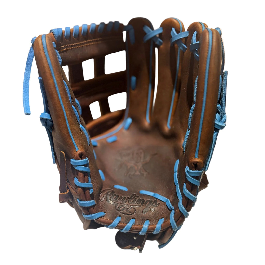 Rawlings Heart of the Hide PRO208-6 12.5 inch baseball glove palm view
